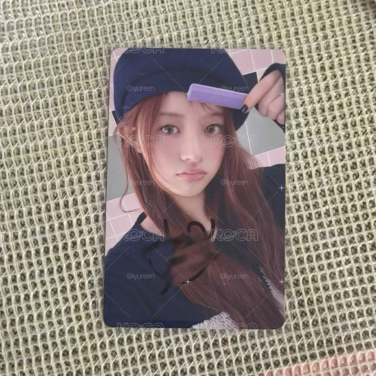 Minju mg簽卡 親簽