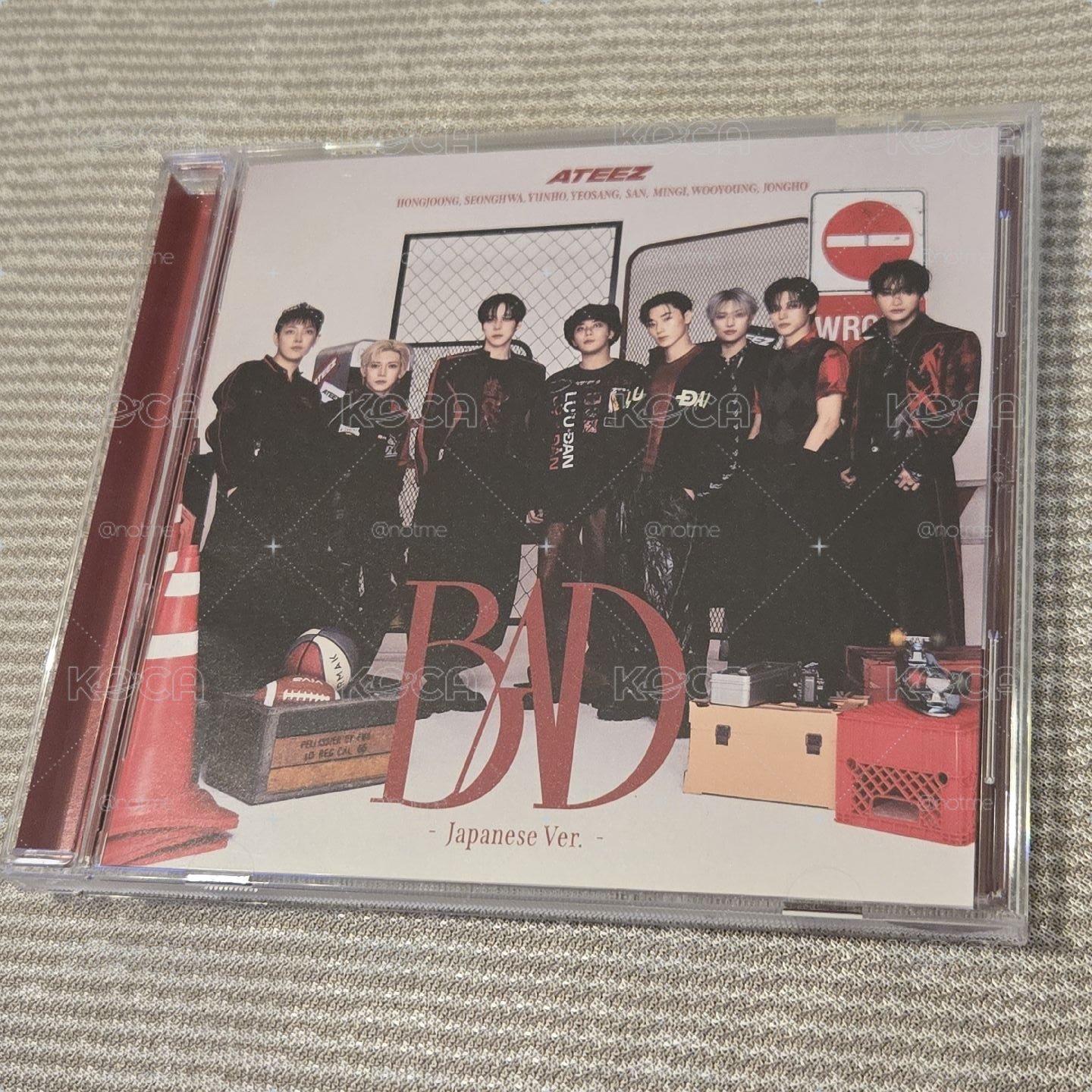 ateez hmv特典 未拆專輯