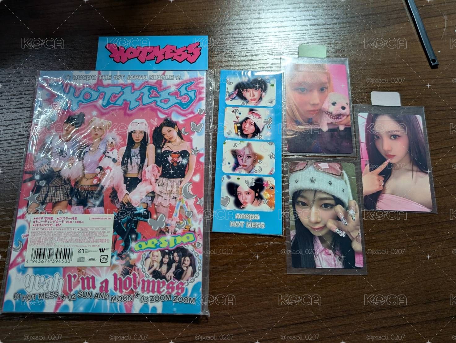 日專Hot mess Limited Edition（限量專版專）專+冬卡+post吉+hot mess寧