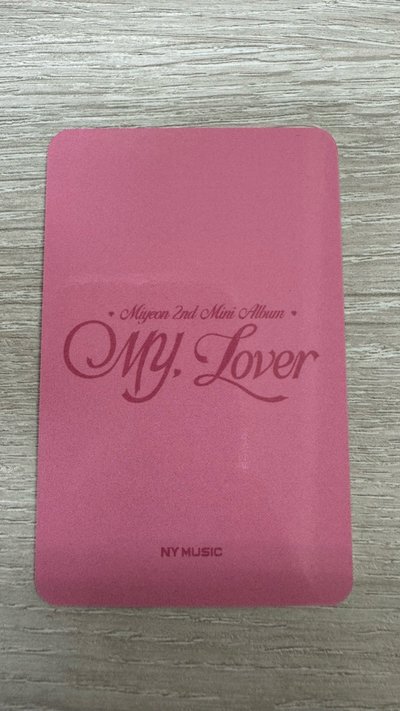 MY, Lover ny 楠藝 廣州 簽售卡 中國末場