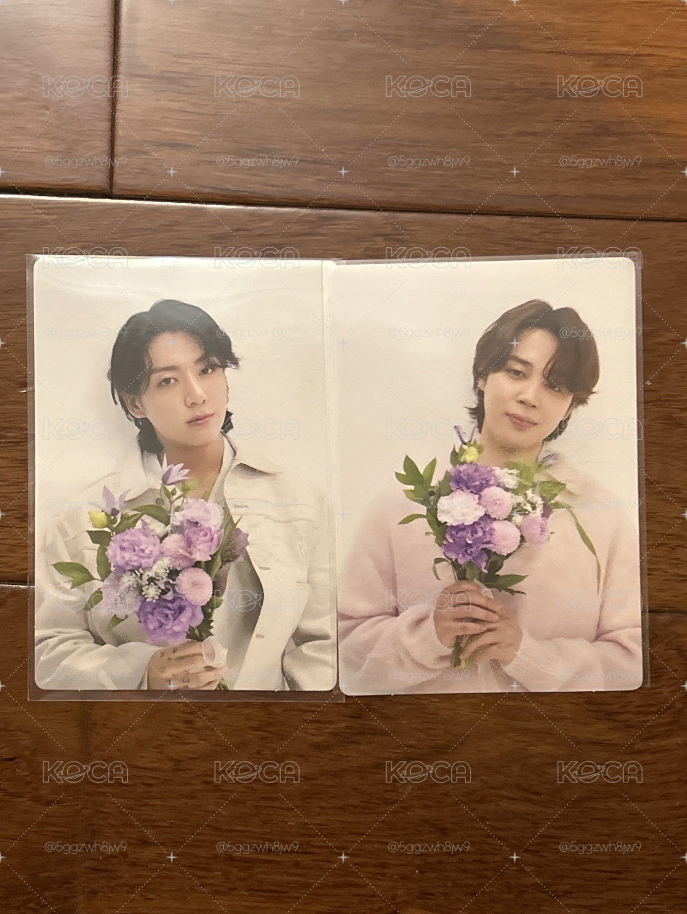 BTS十期會員禮小卡 國旻🐰🐥
