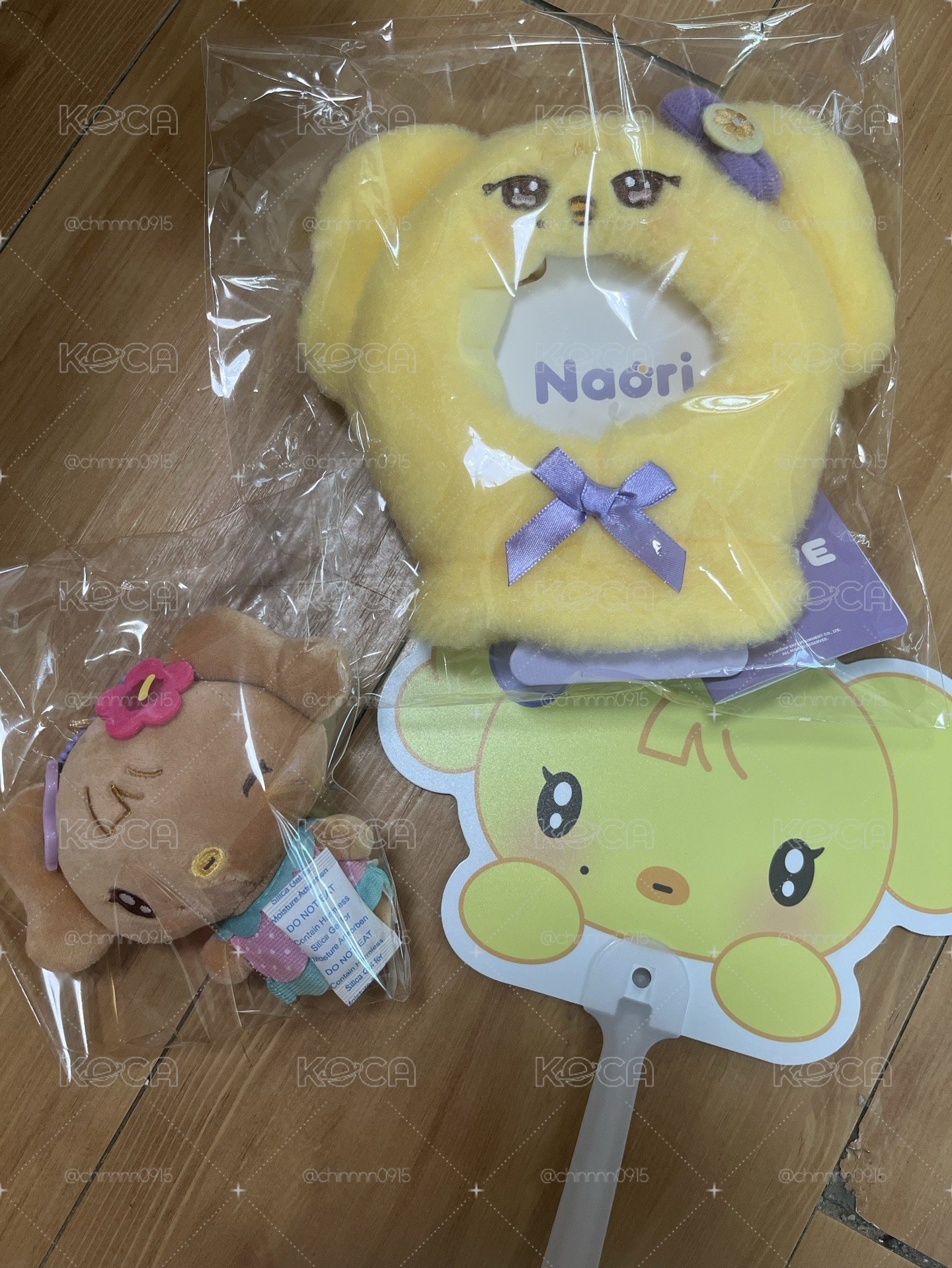IVE快閃店 怜手燈套+曬黑娃+扇子