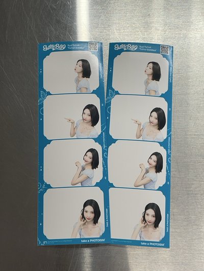 Red Velvet Velvet Summer X photoism 人生四格卡 代印 1組兩張
