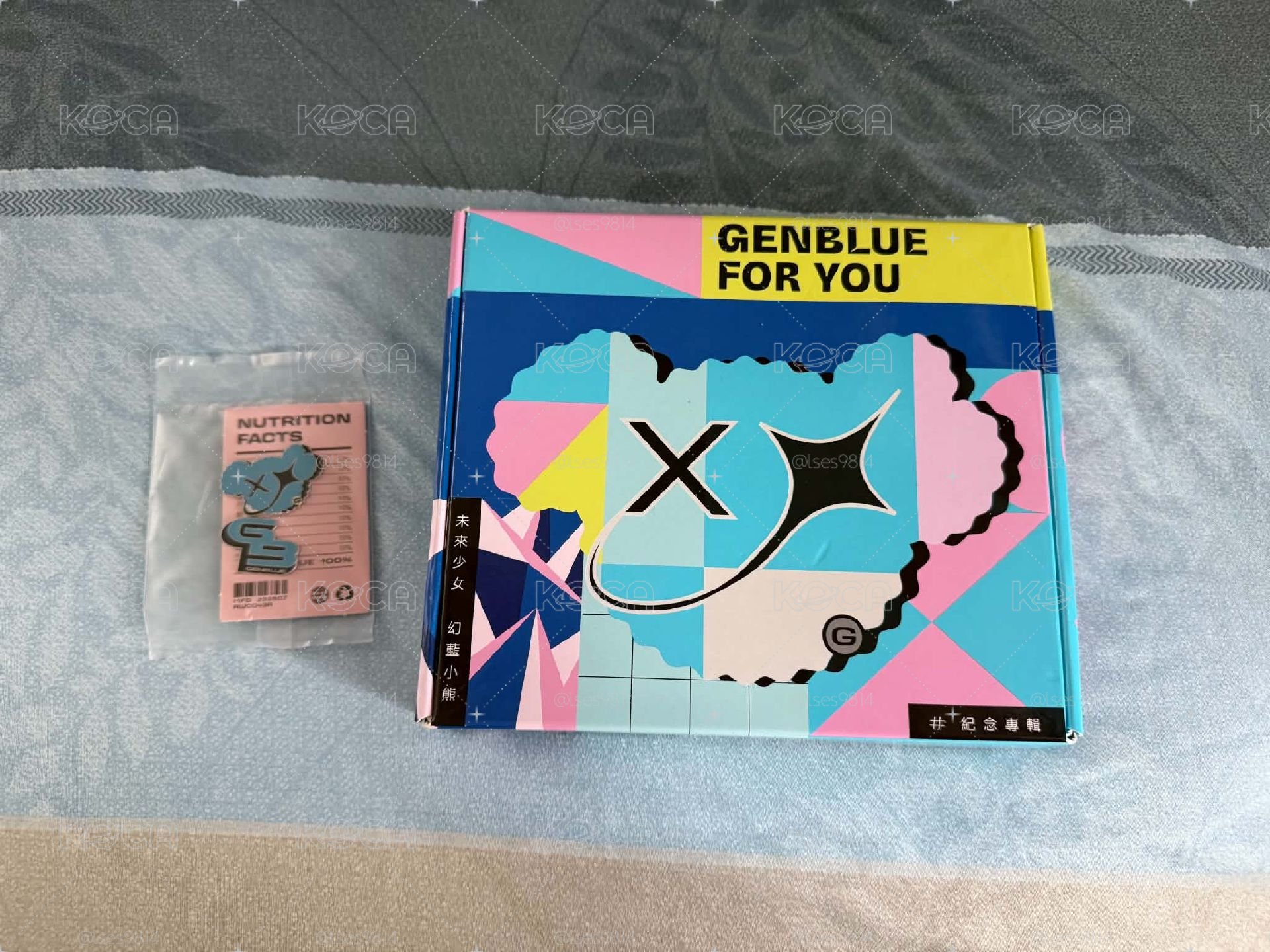 Genblue 幻藍小熊 For you 專輯 + 小熊徽章