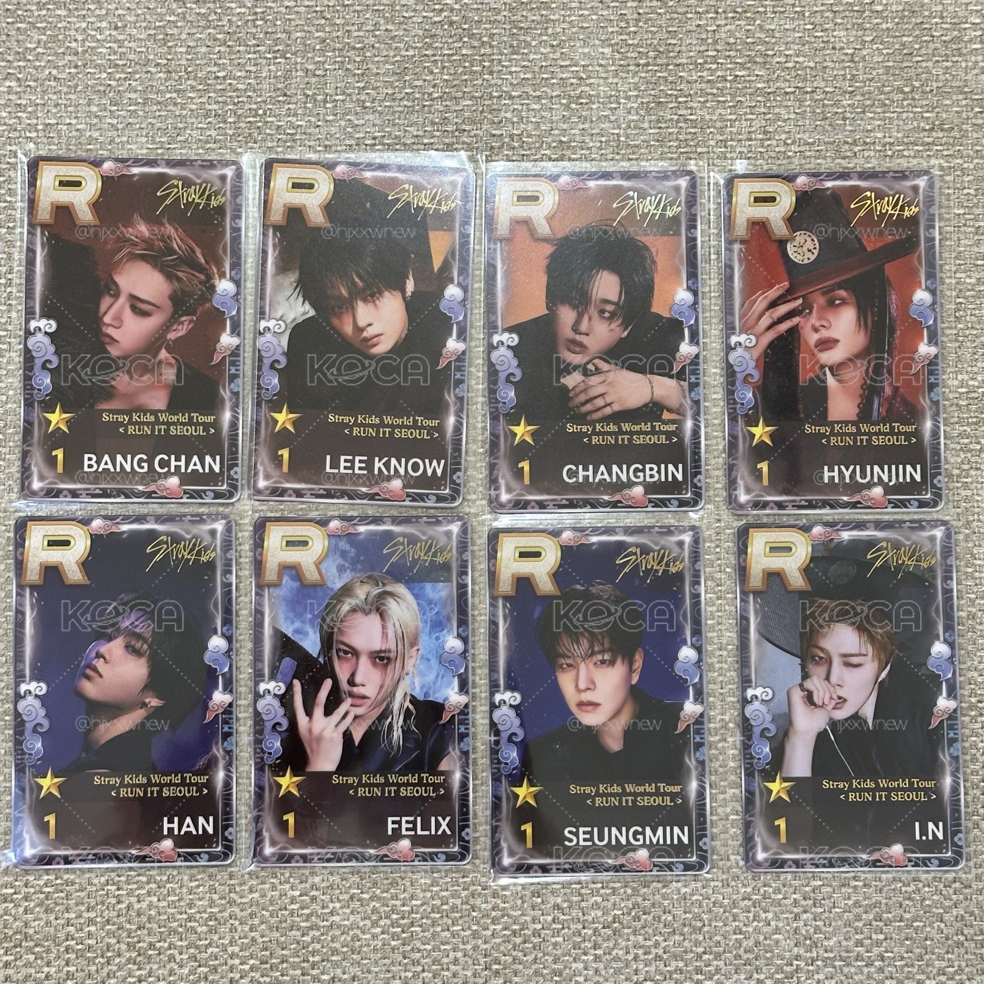 SUPERSTAR 遊戲卡 Stray Kids 世巡 <RUN IT SEOUL> SSJYP