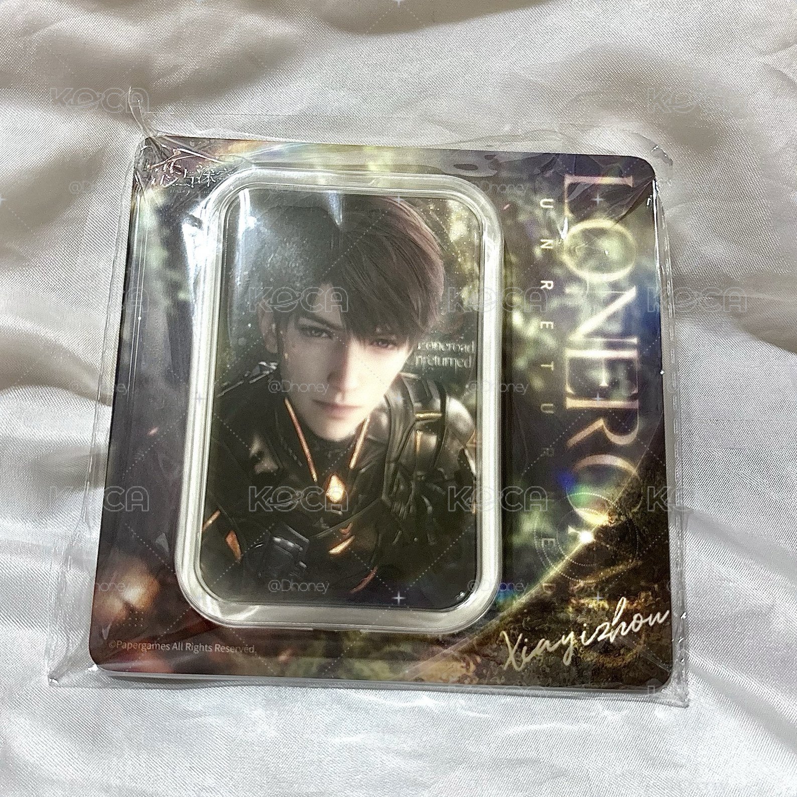 現貨 全新未拆 夏以晝 X-02 寂路不歸 徽章