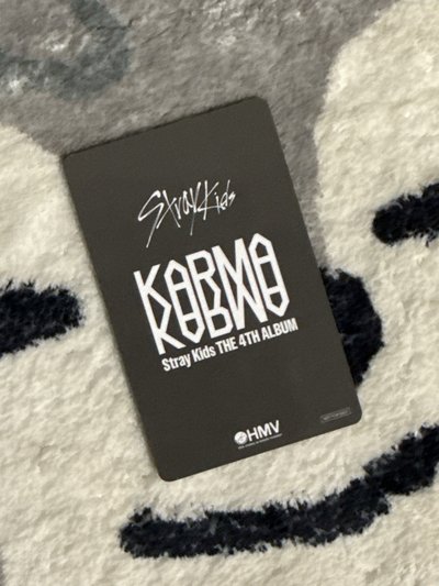 燦🐺 KARMA hmv A版 特典閃卡