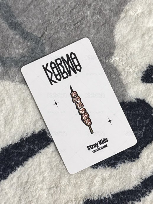 燦🐺 KARMA kms 上海線下 2.0 簽售卡 
