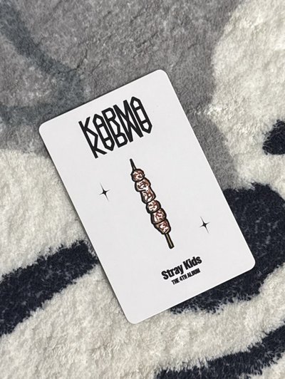 燦🐺 KARMA kms 上海線下 2.0 簽售卡 