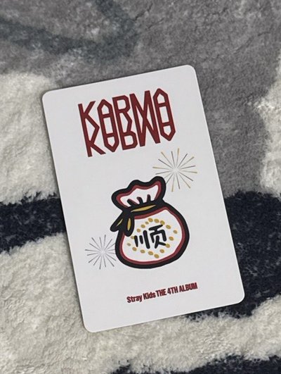 燦🐺 KARMA kms 上海線下 1.0 簽售卡 