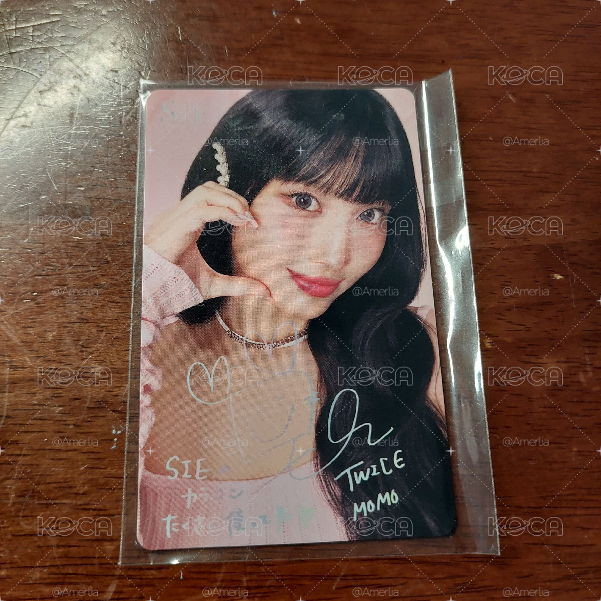 20元起標 MOMO X SIE. 代言卡 