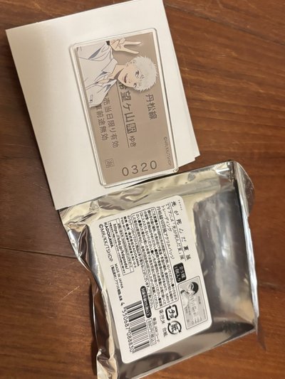 光逝去的夏天 展覽限定周邊 車票風格壓克力徽章