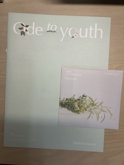 Ode to Youth 寫真集 Behind book/CD
