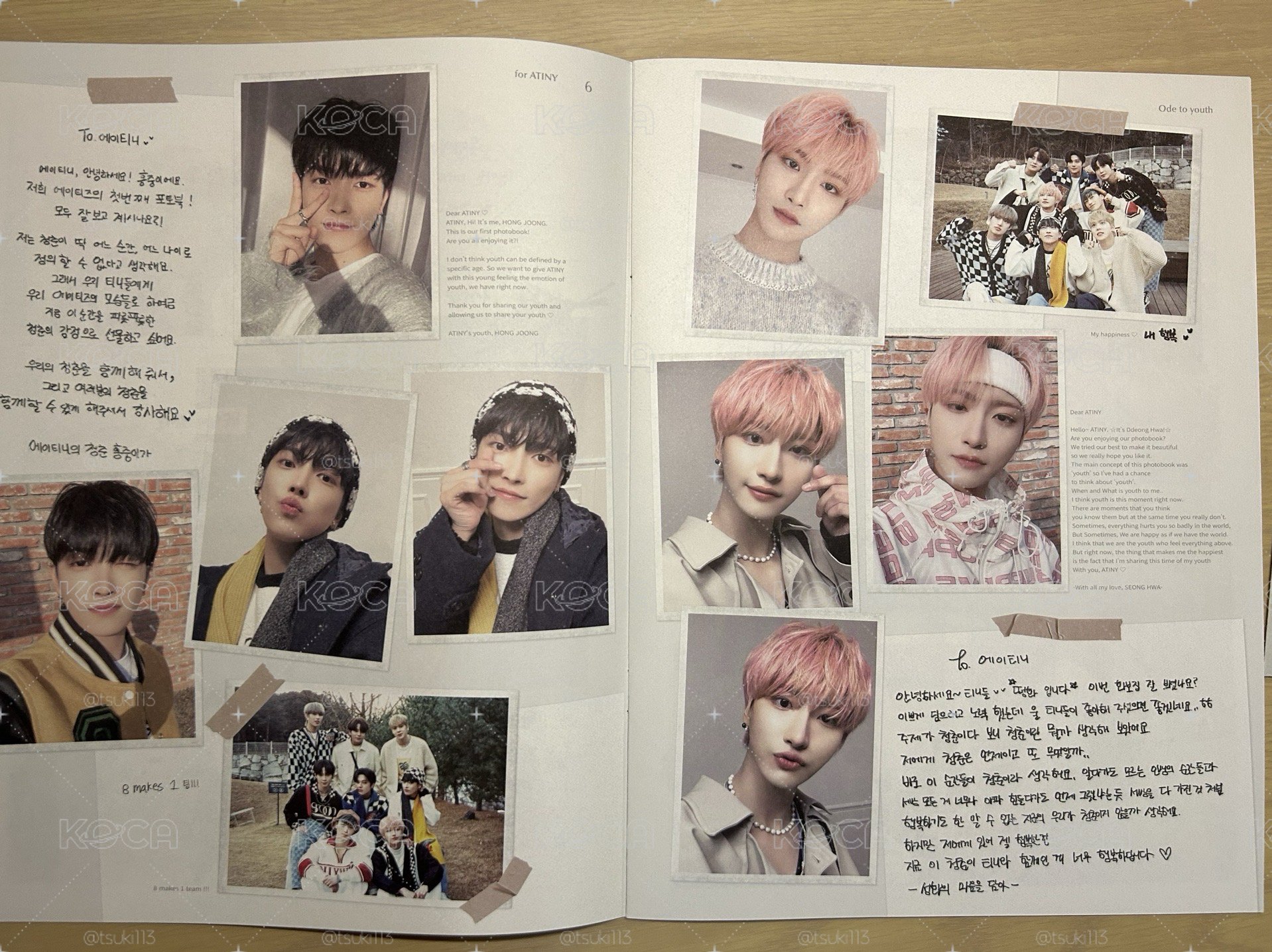 Ode to Youth 寫真集 Behind book/CD