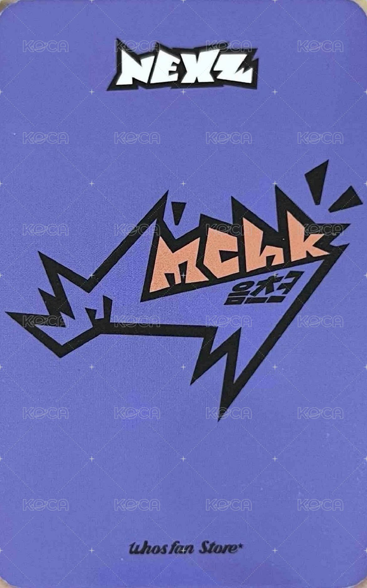 Mmchk wf 2.0 幸運卡  背面