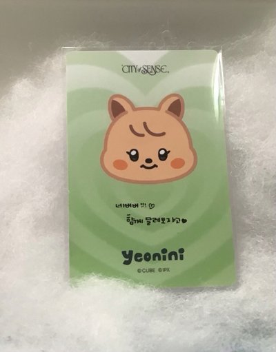idle台灣場展覽 零錢包卡 麵