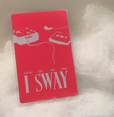 I sway 專輯卡 麵