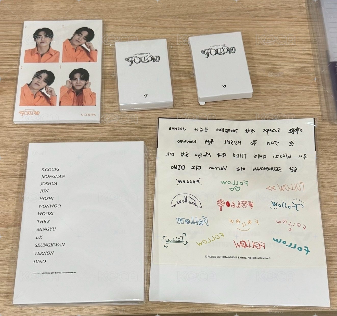 SEVENTEEN 未拆綁物區