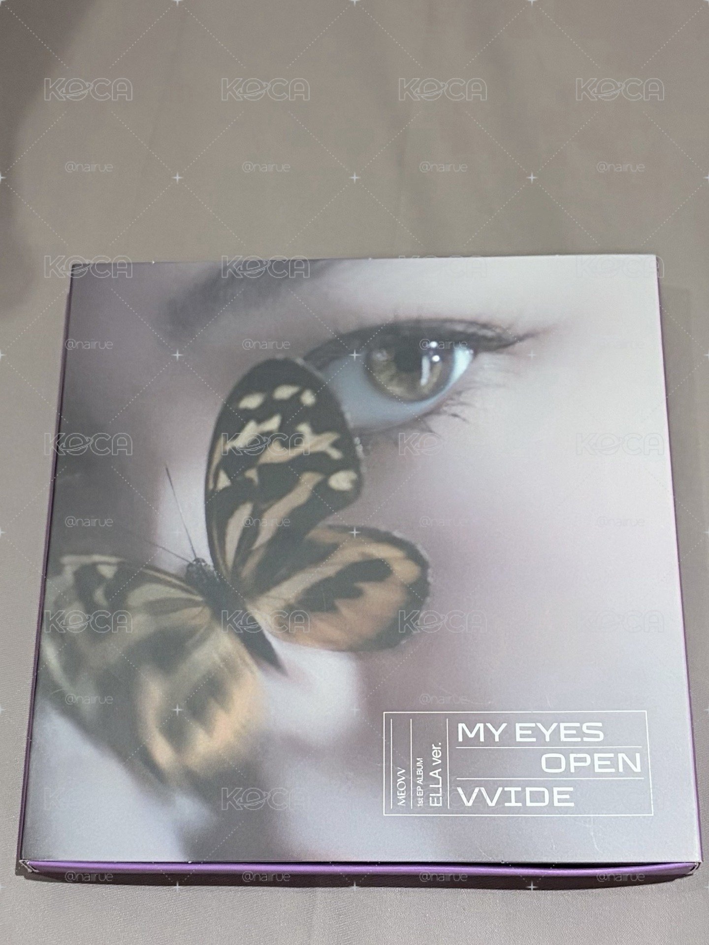 my eyes open vvide Ella ver.