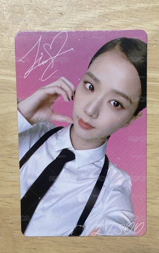 JISOO BPTG 專輯卡 stella ver.