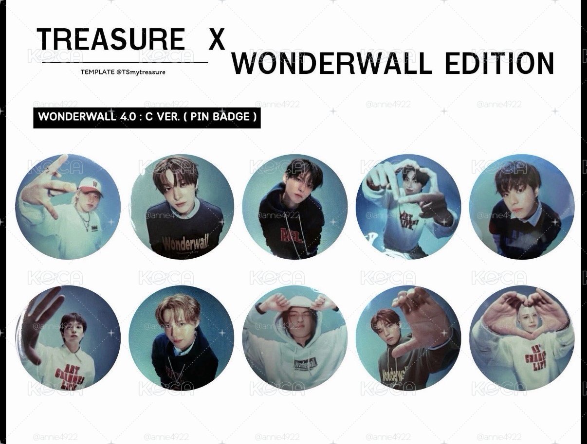Treasure wondereall 4.0徽章