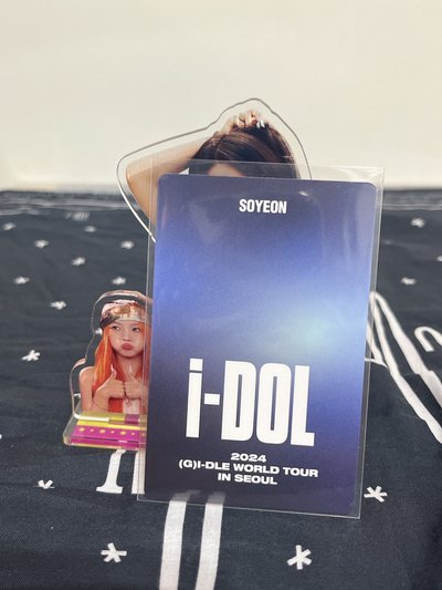 24世巡演唱會 iDOL  DVD卡 愛心娟