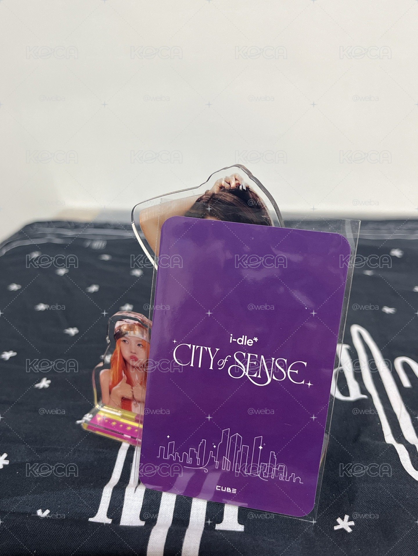 展覽快閃 台灣場 第一輪 入場卡 條紋帽娟