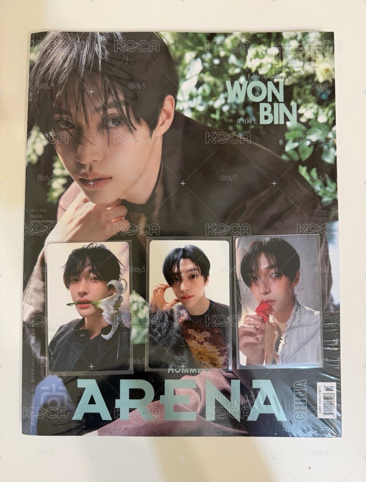 元彬 ARENA雜誌+小卡