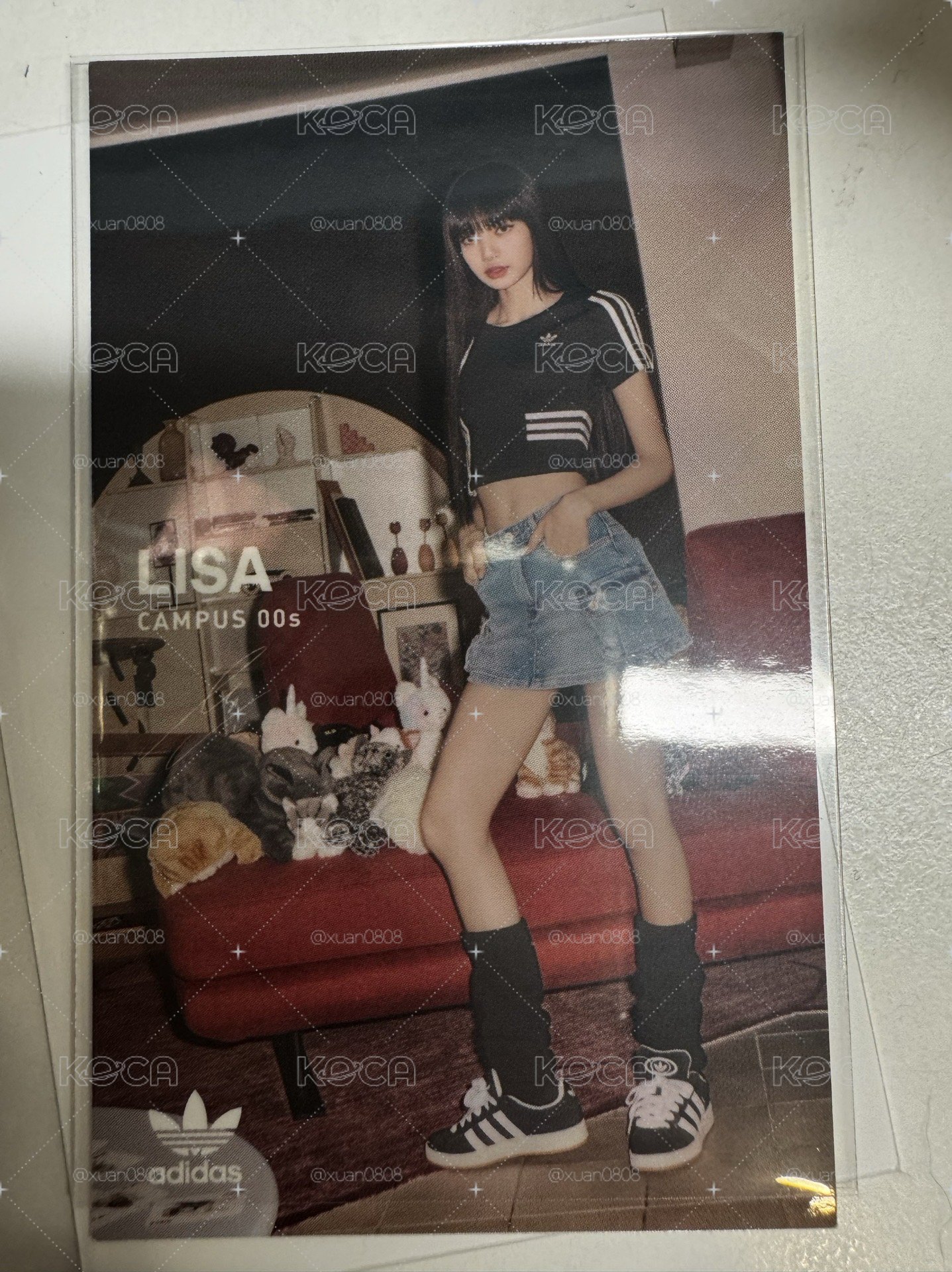 Adidas 代言卡 日本限定貼紙