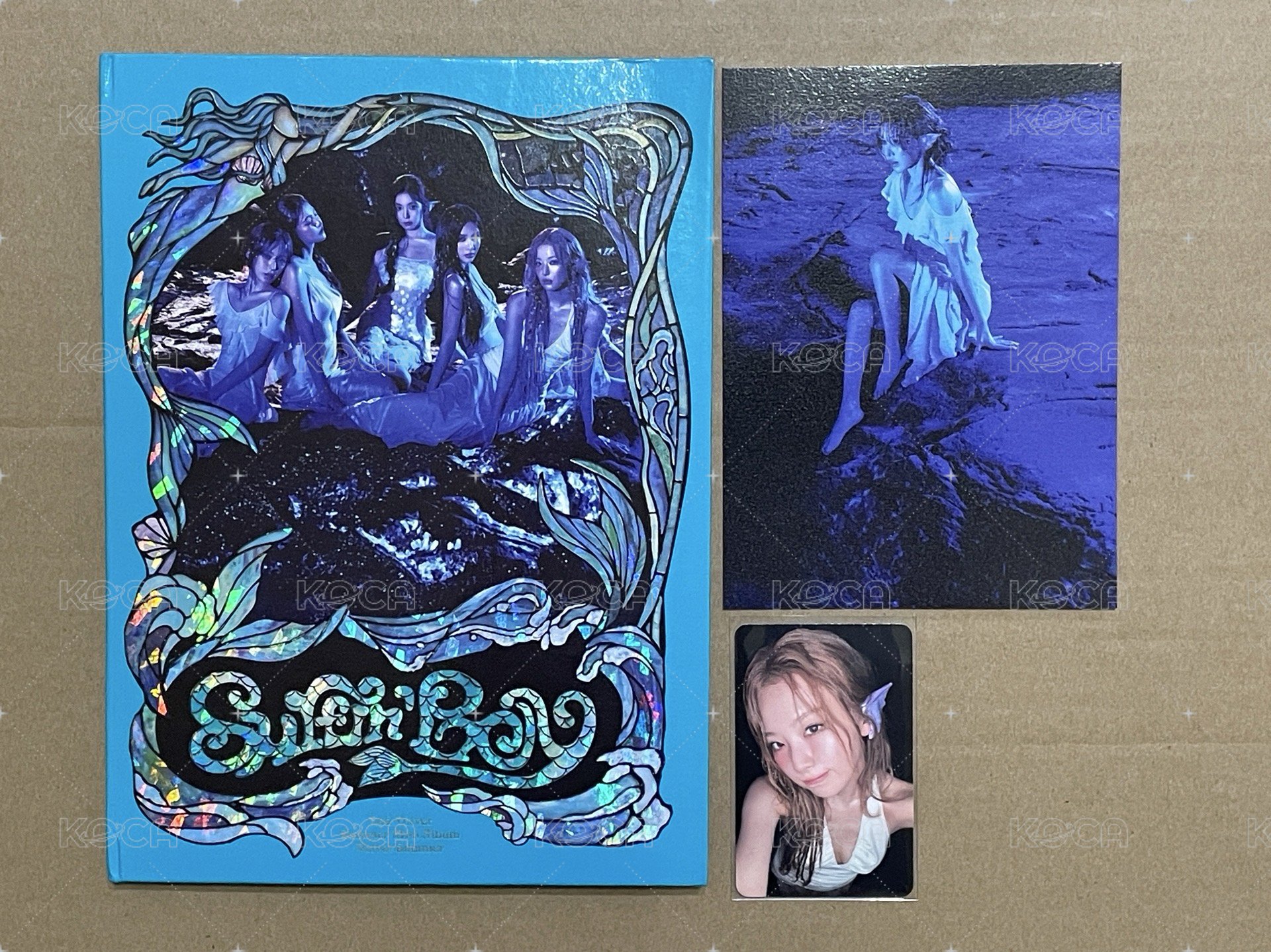 溫明信片+熊卡