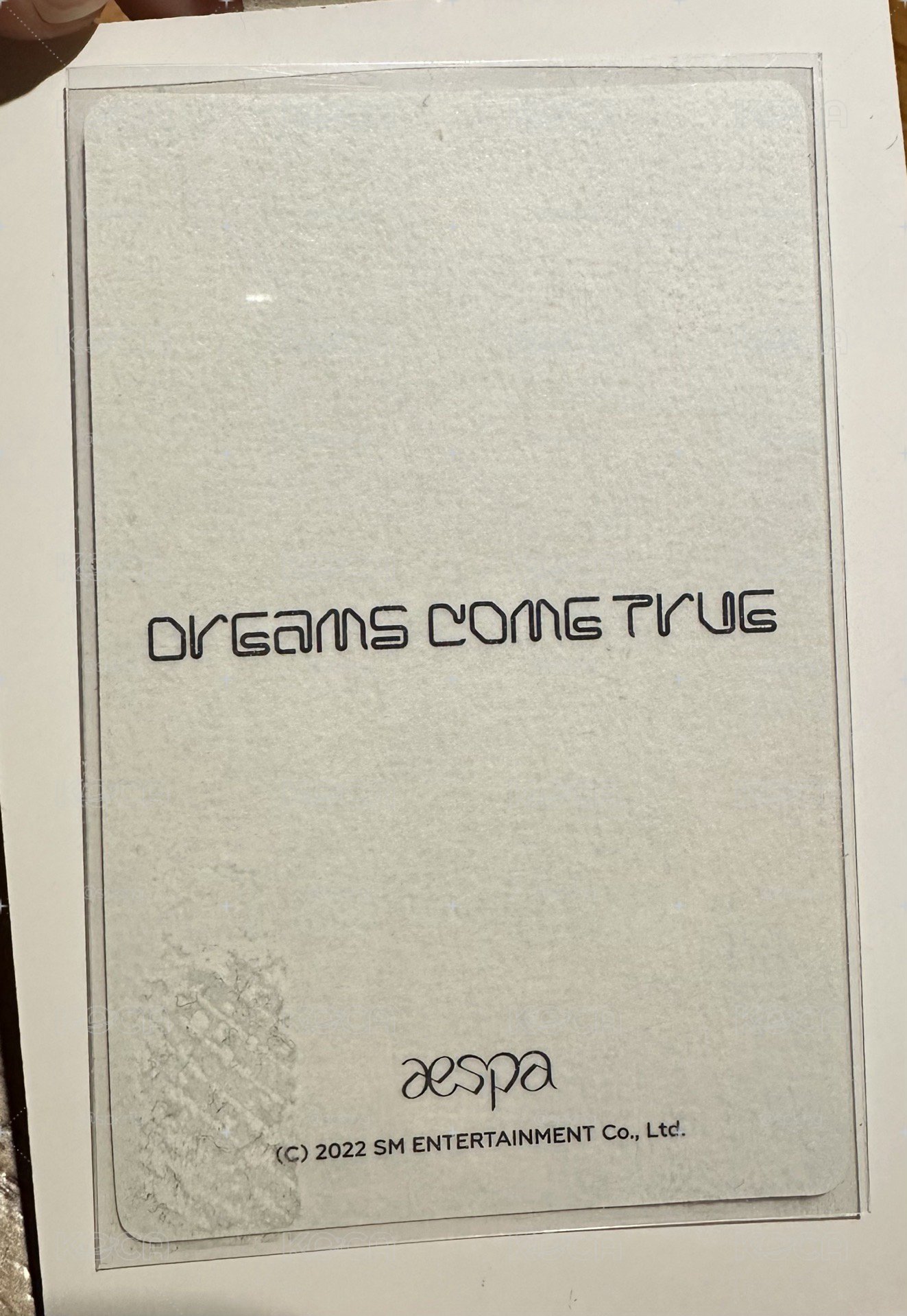 Dreams come true團卡貼
