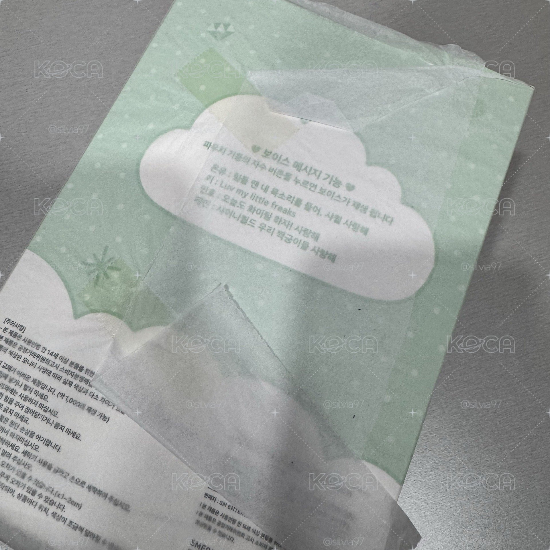 七巡 娃包 語音娃包 10cm 李珍基 溫流