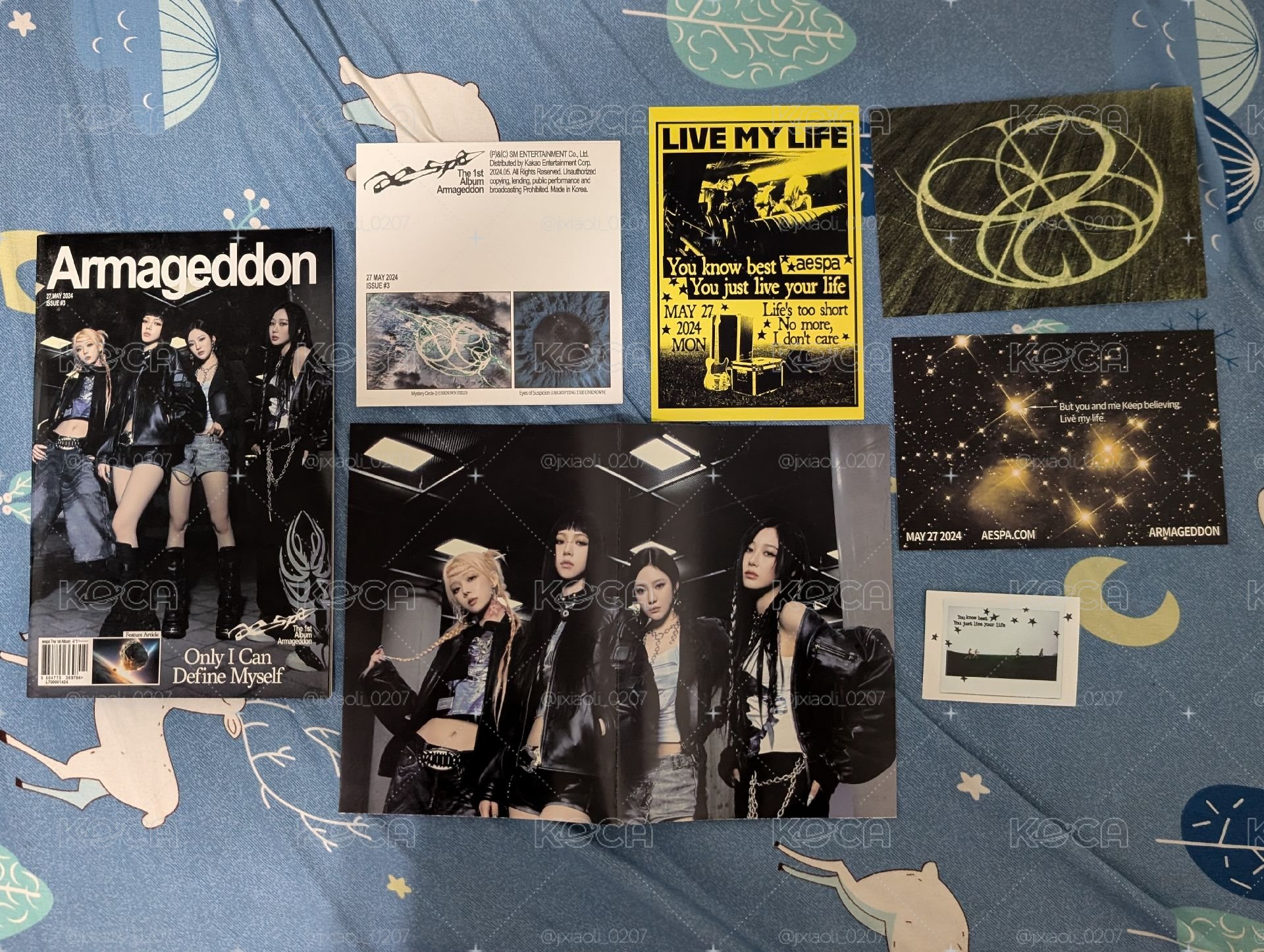 MY WORLD Zine版+柚封+正一Zine版空專三本不拆