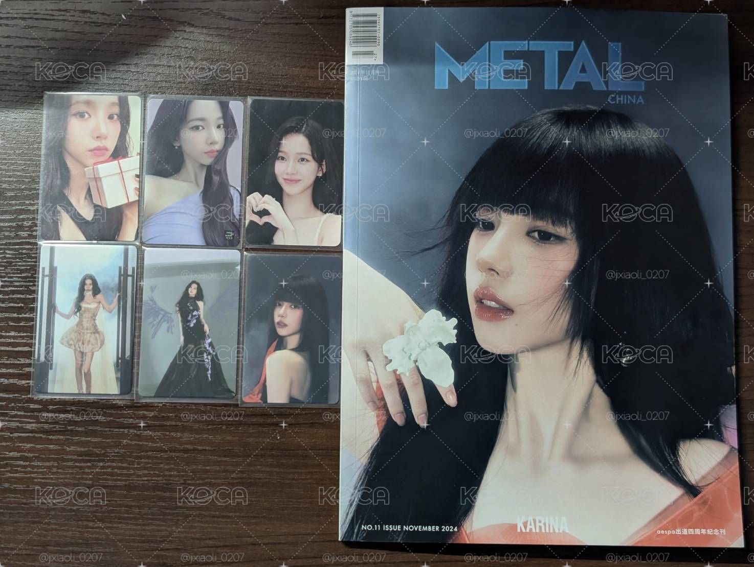 METAL雜誌柚封+小卡