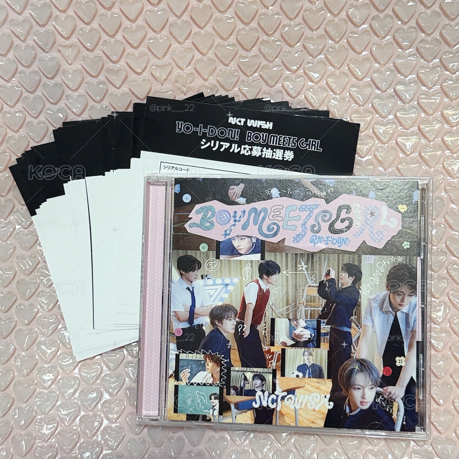 （特定賣場）YO-I-DON! / BOY MEETS GIRL 應募券 多張