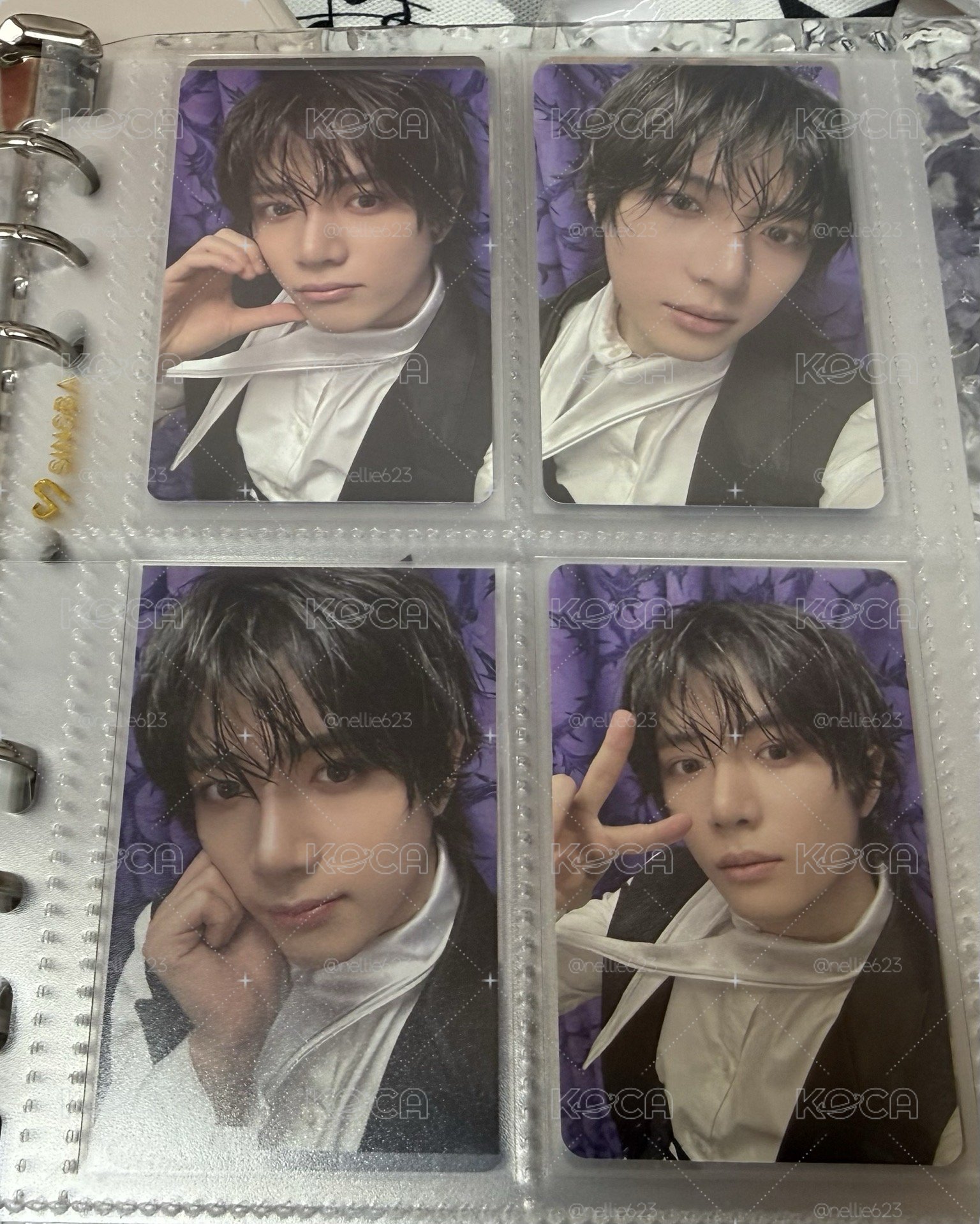 紫色系美男