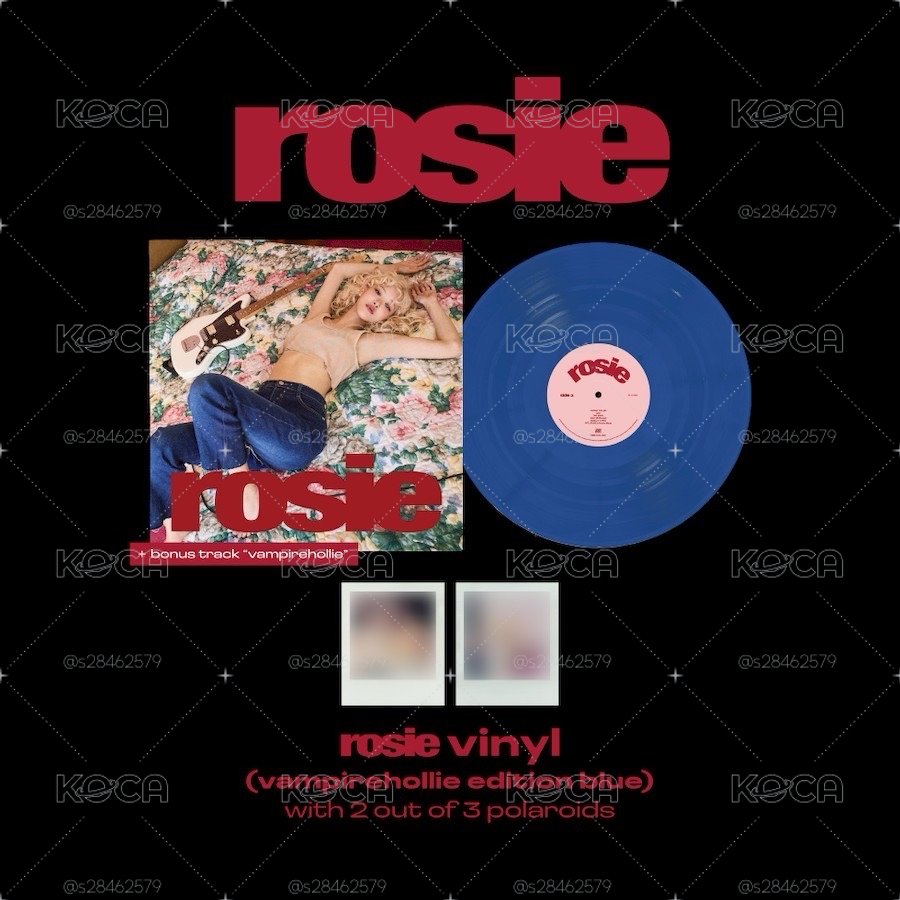 ROSE-Rosie 1 st Studio Album LP Vinyl