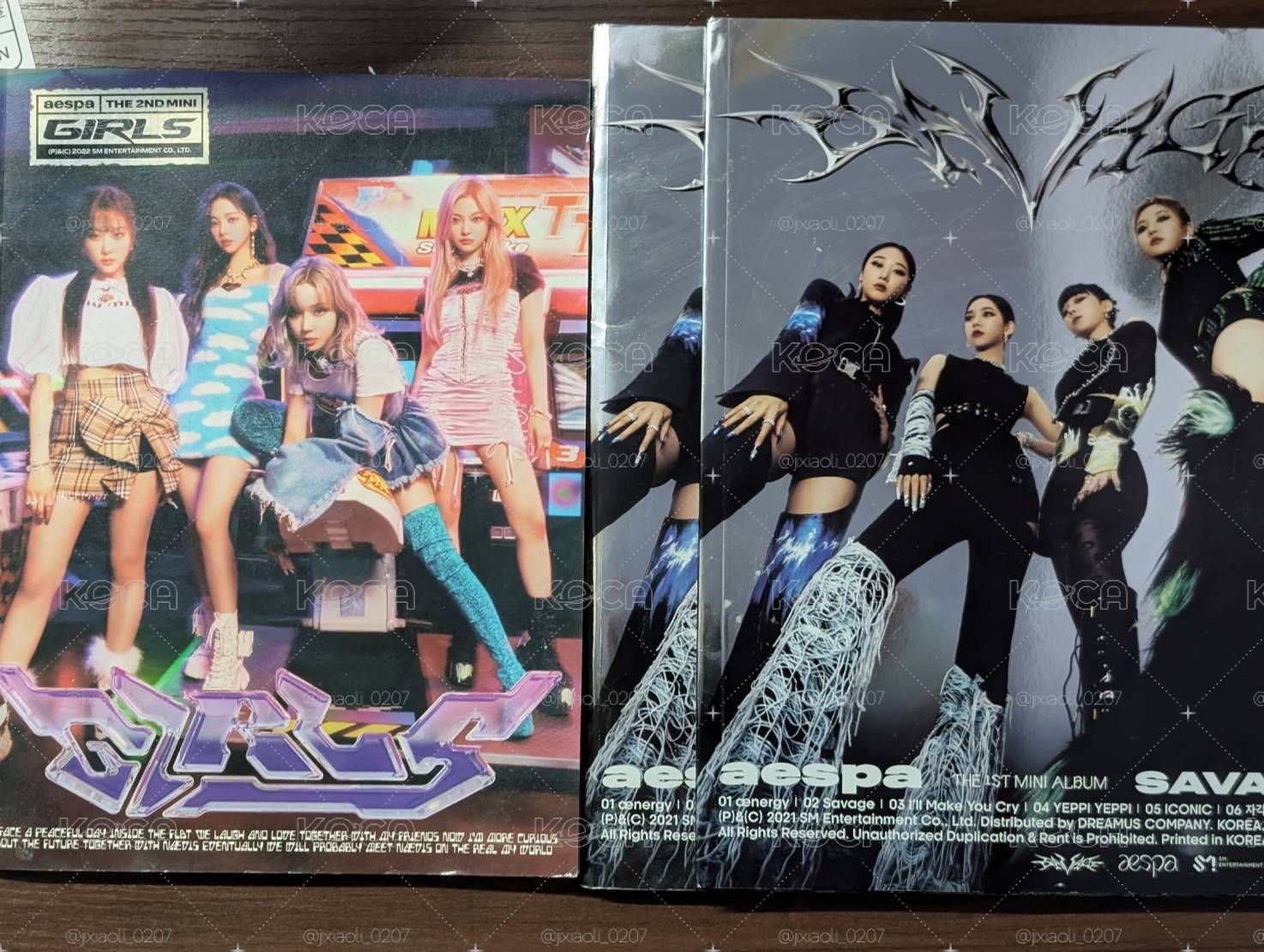 GIRLS+SAVAGE空專三本不拆