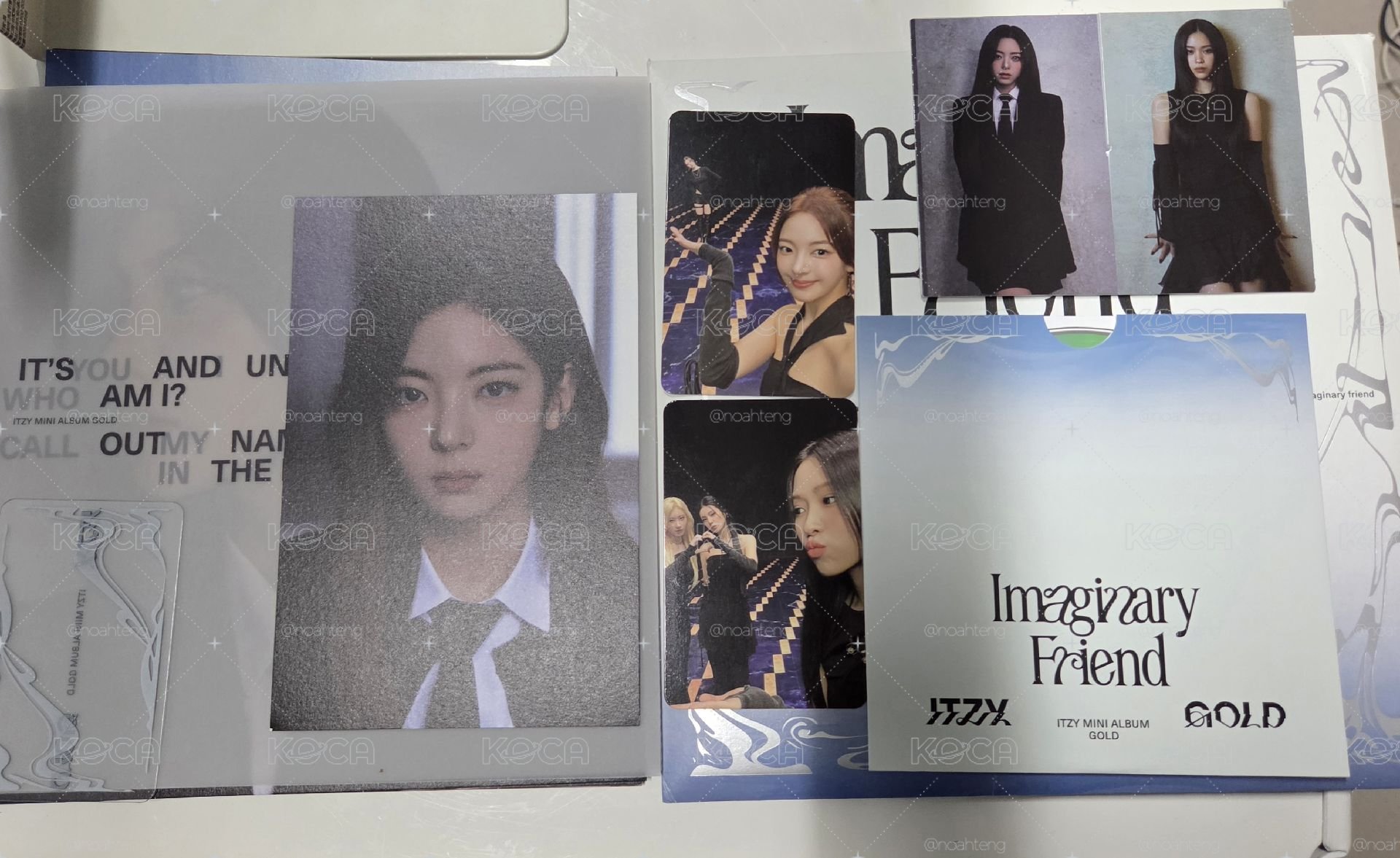 ITZY GOLD  (Imaginary Friend版) 已拆專