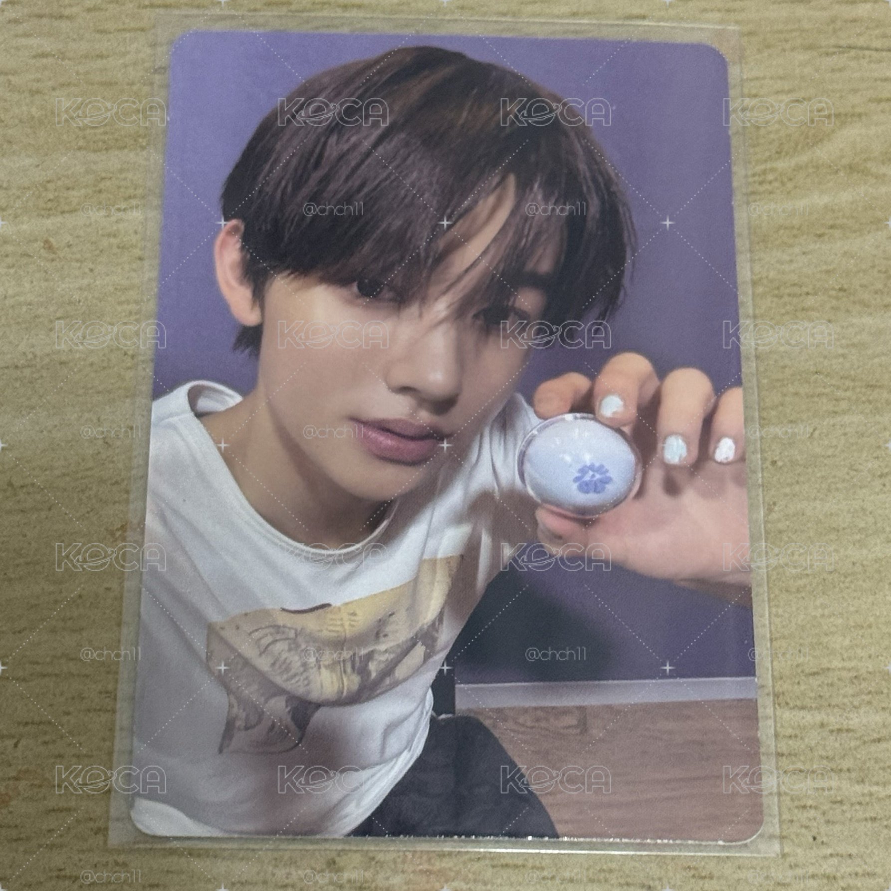 迷二 'Blue Lips' Lip Balm ver. 專輯卡  安嚴凡