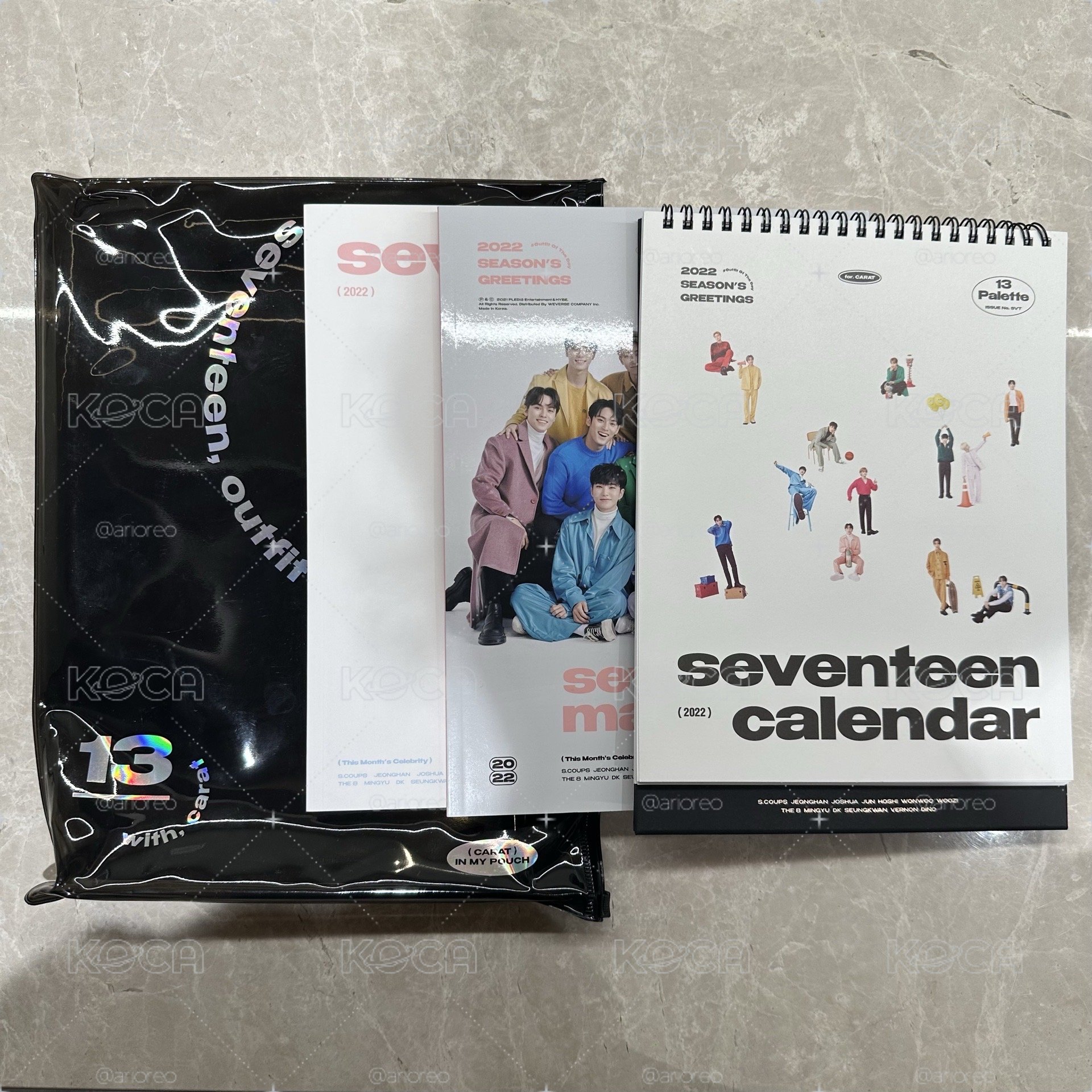 SEVENTEEN 2022年曆組
