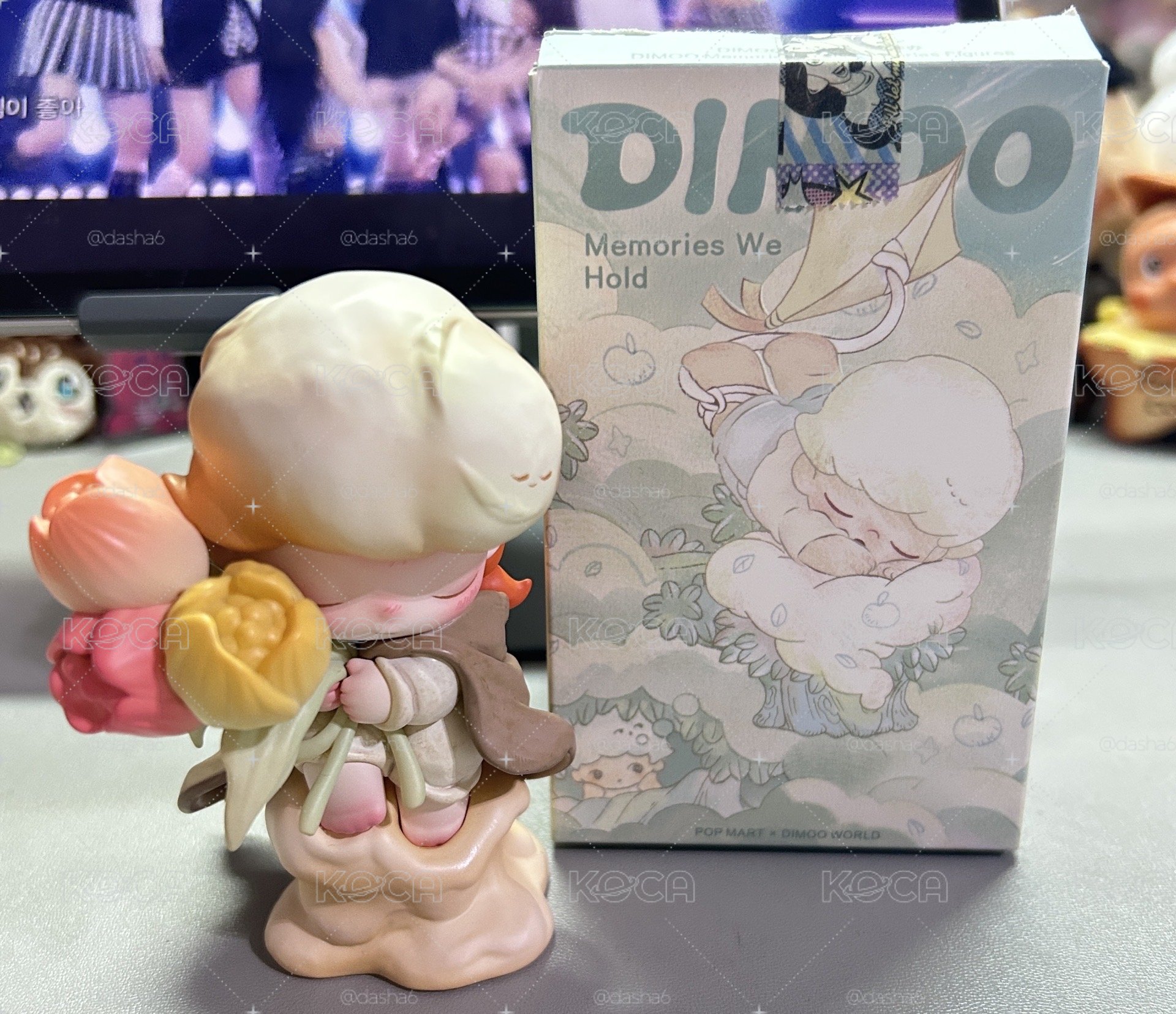 泡泡瑪特 Dimoo 泥濘與鮮花 限定時光系列 已拆盒拆袋