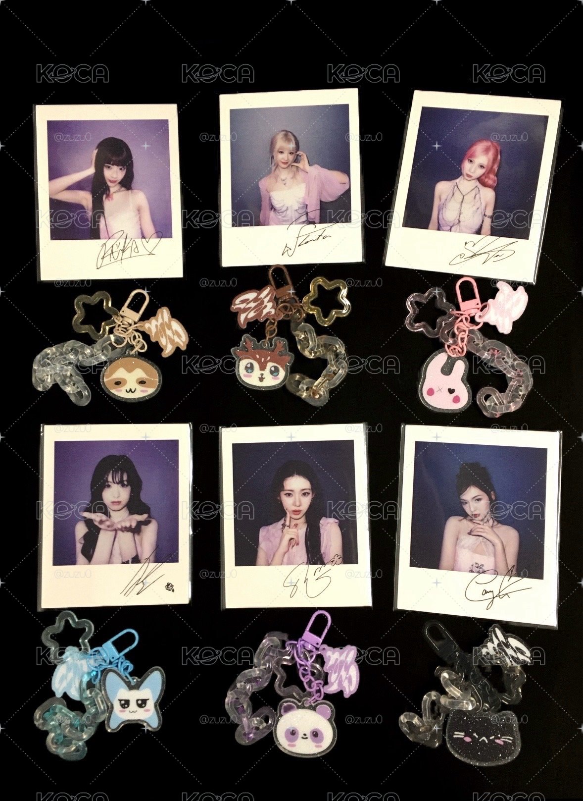 非現 已抽到｜Babymonster choom 星光卡 🌟成員set 拍立得 壓克力吊飾