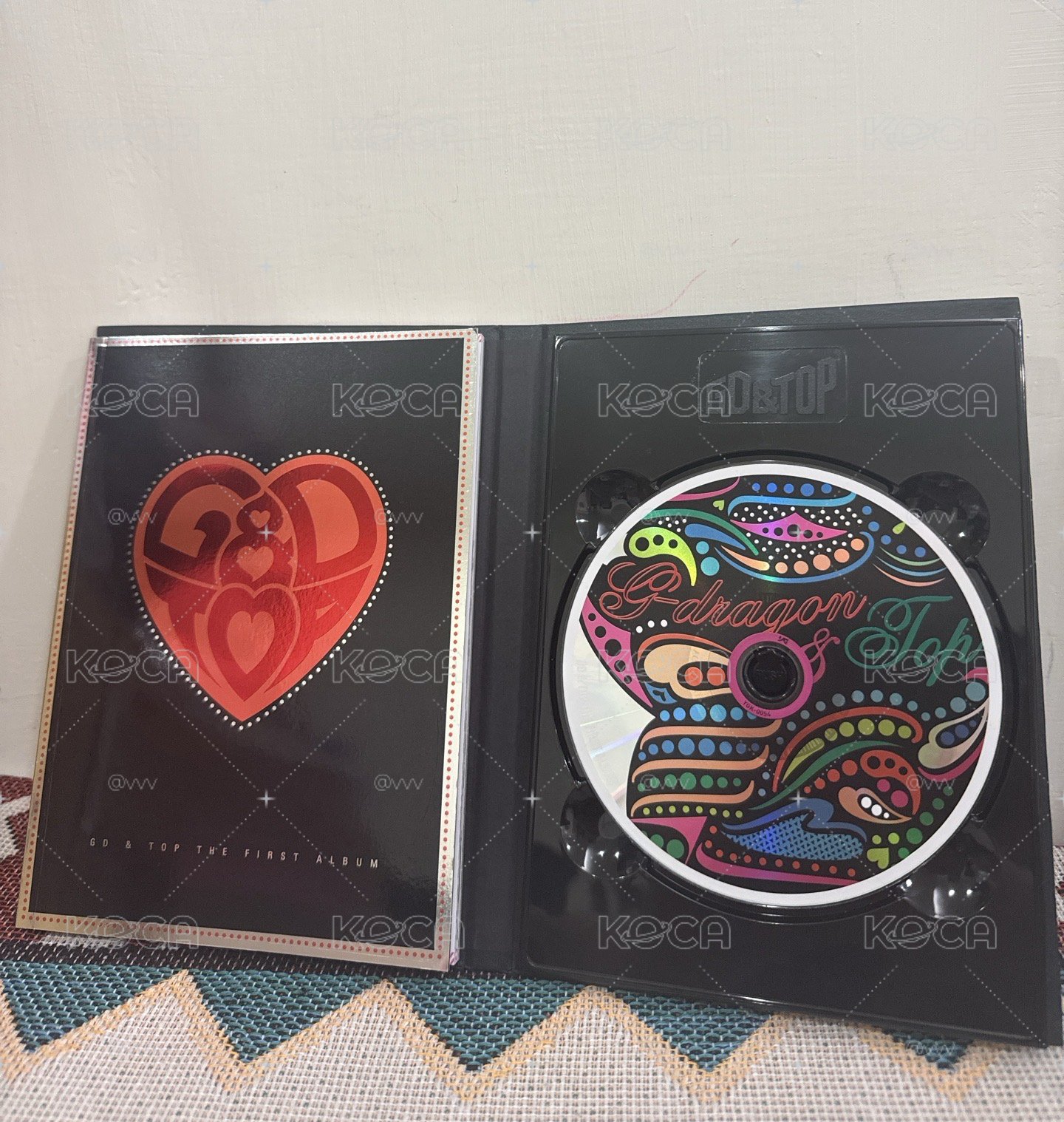 可速寄-GD&TOP The first album紅心專