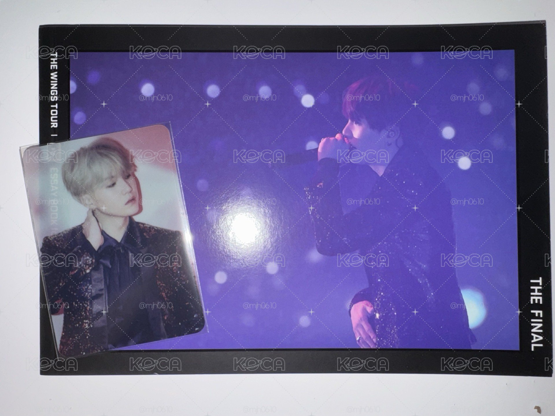 Wings Tour 寫真集 Final Essay Book for SUGA