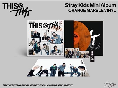 Stray Kids - THIS & THAT 黑膠系列（target/官網/walmart/b&n)
