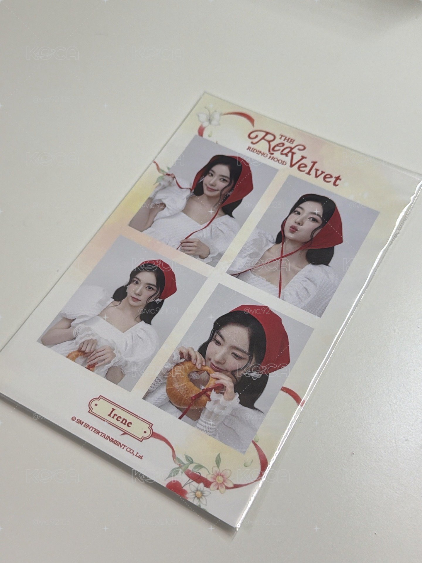 IRENE 年曆後續人生四格