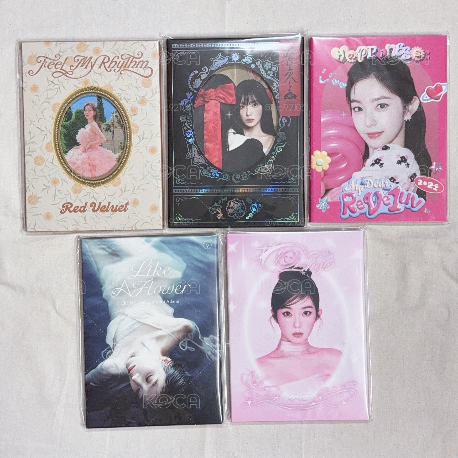 IRENE 歷年明信片書 完整全新