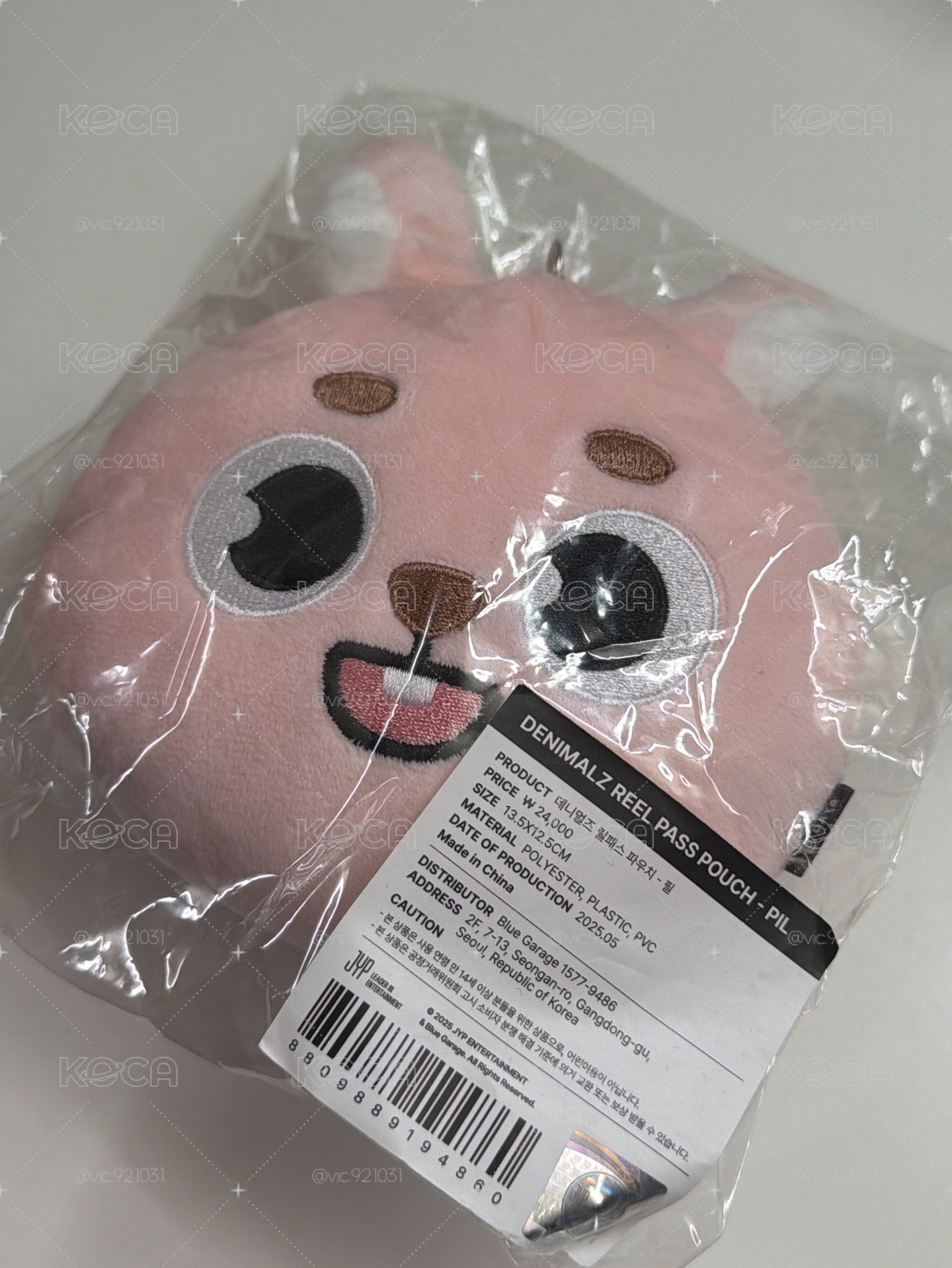 PIL 大臉伸縮零錢包