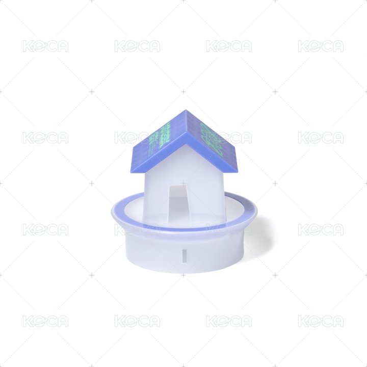 手燈裝飾小房子
